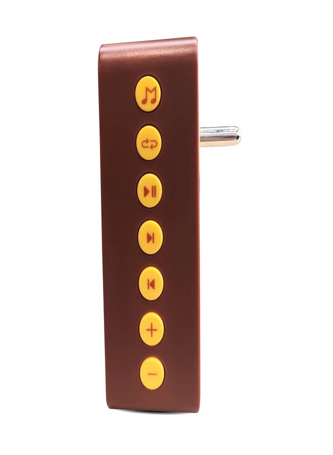 Carvaan Saregama Kids Plug Play - Pre-Loaded with 20+ Rhymes and 40+ Stories | Bluetooth Connectivity (Honey Yellow) - Image 3